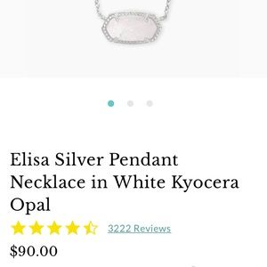 Kendra Scott Elisa Necklace